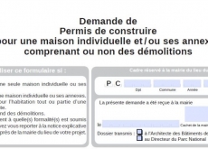 Formulaire pour permis de construire
