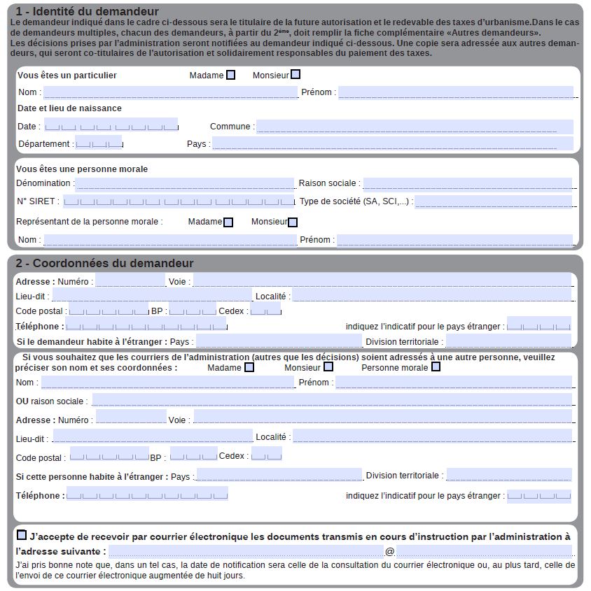 Les Formulaires Utiliser Pour Un Permis De Construire Votre Permis Les Formulaires Utiliser Pour Un Permis De Construire Votre Permis